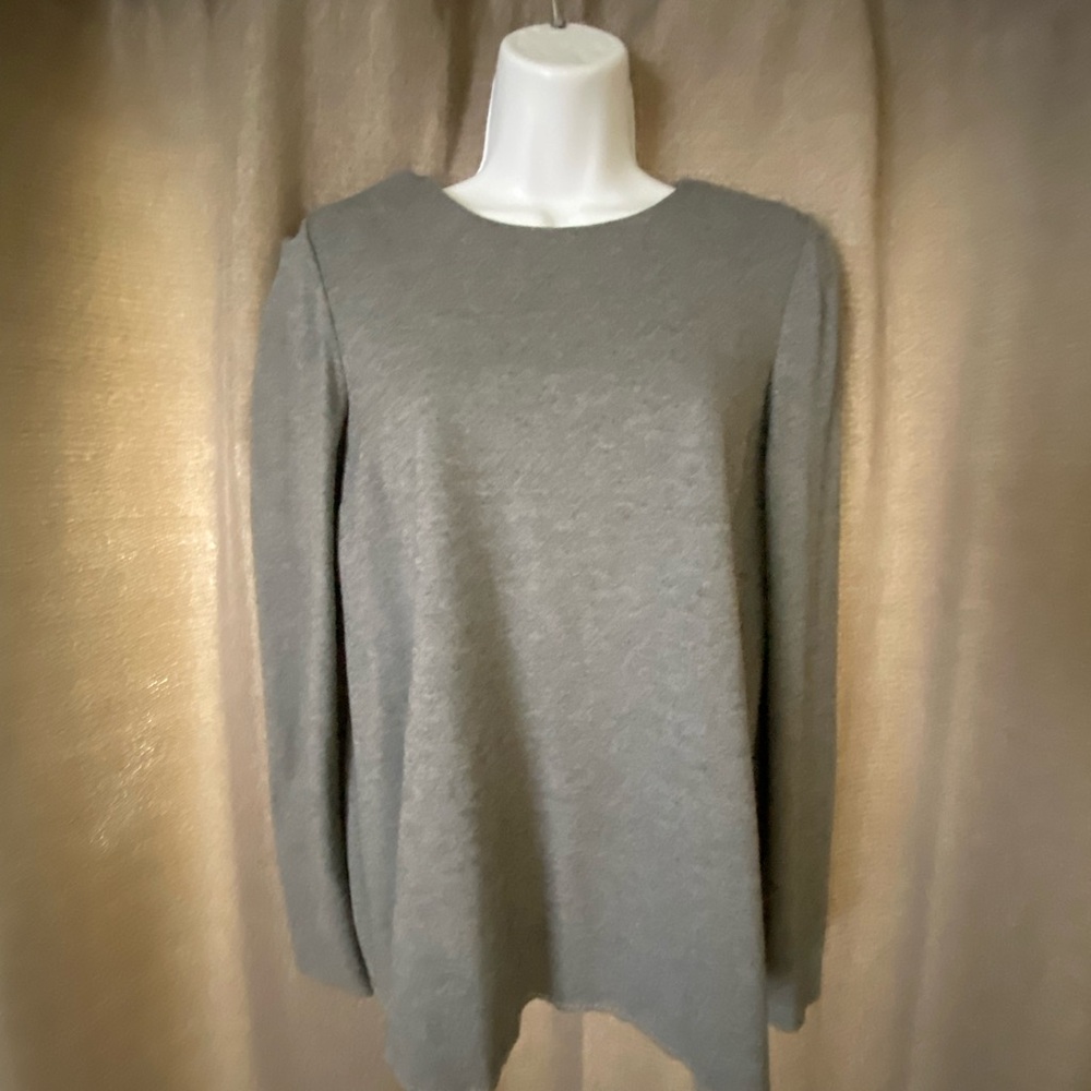 Banana Republic Heather Gray Crewneck Sweater